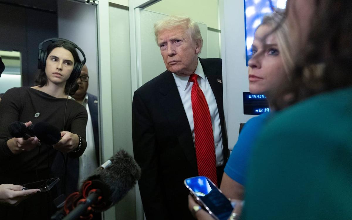 Trumps besked om Tomahawk: ”Nej, inte direkt”