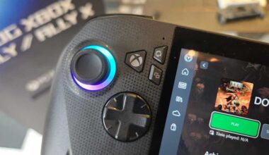 Asus ROG Xbox Ally stick