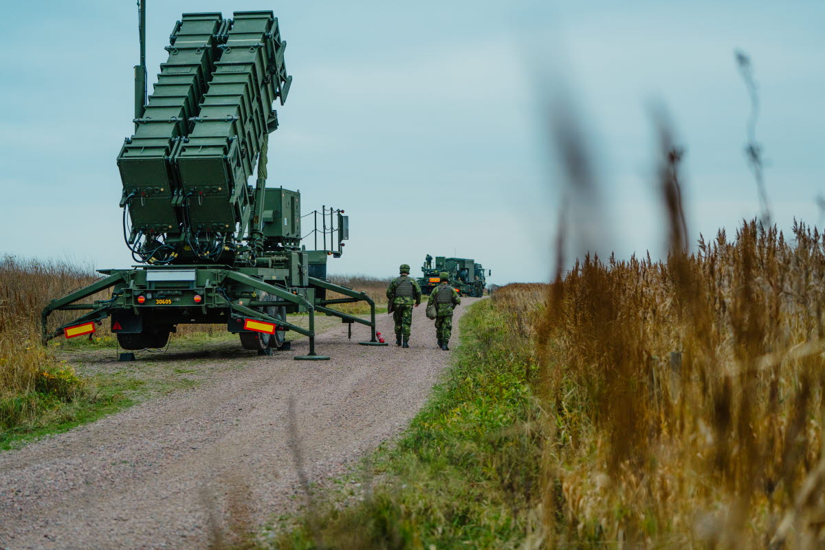 Klartecken för Luftvärnssystem 103/Patriot - Försvarsmakten