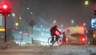 Snöblandat regn på ingång: ”Kommer vara blött”