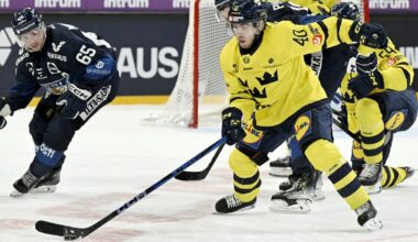 Sverige vann rivalmötet med Finland i Euro hockey tour