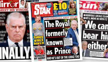 Andrew hånas i medierna – applåder i BBC-program