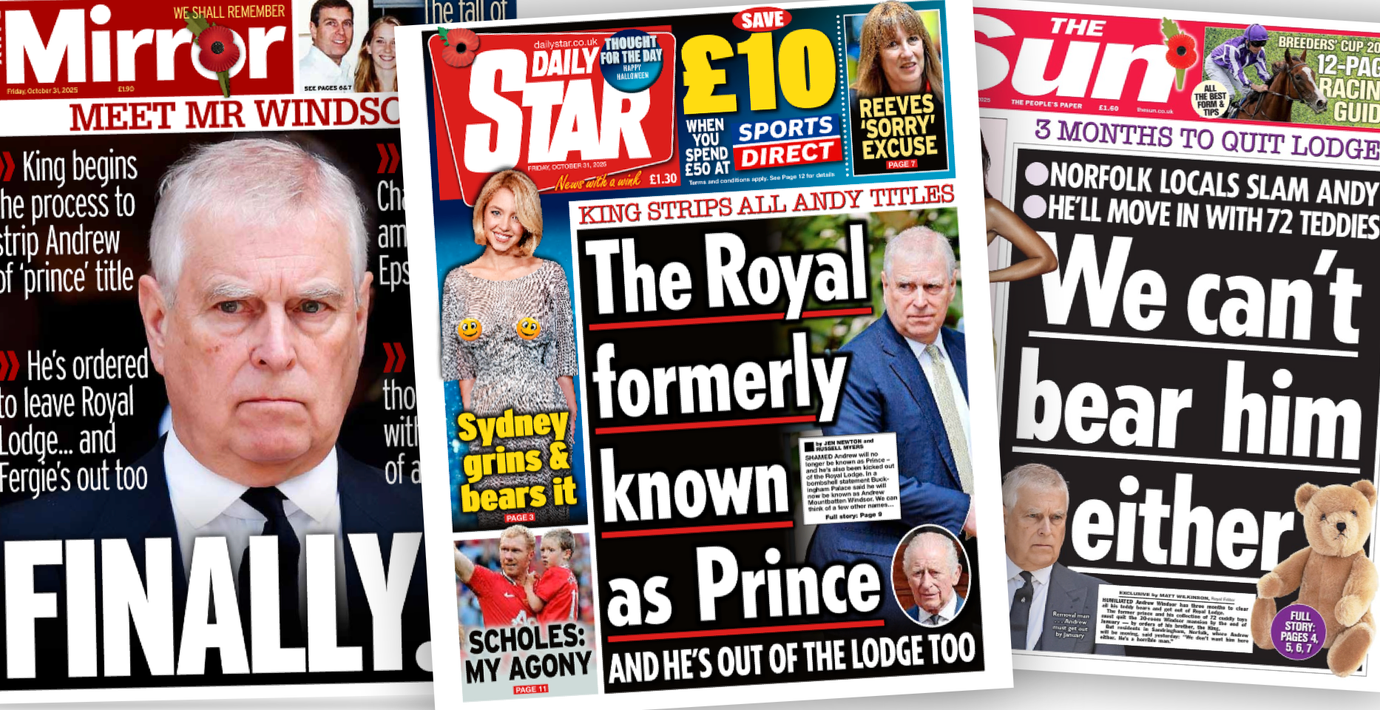 Andrew hånas i medierna – applåder i BBC-program