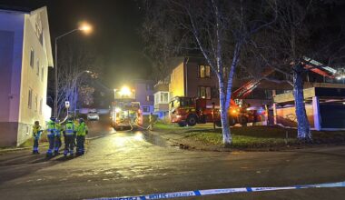 Lägenhetsbrand på Frösön | SVT Nyheter