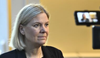 Andersson får kritik för bild med dömda gängmän