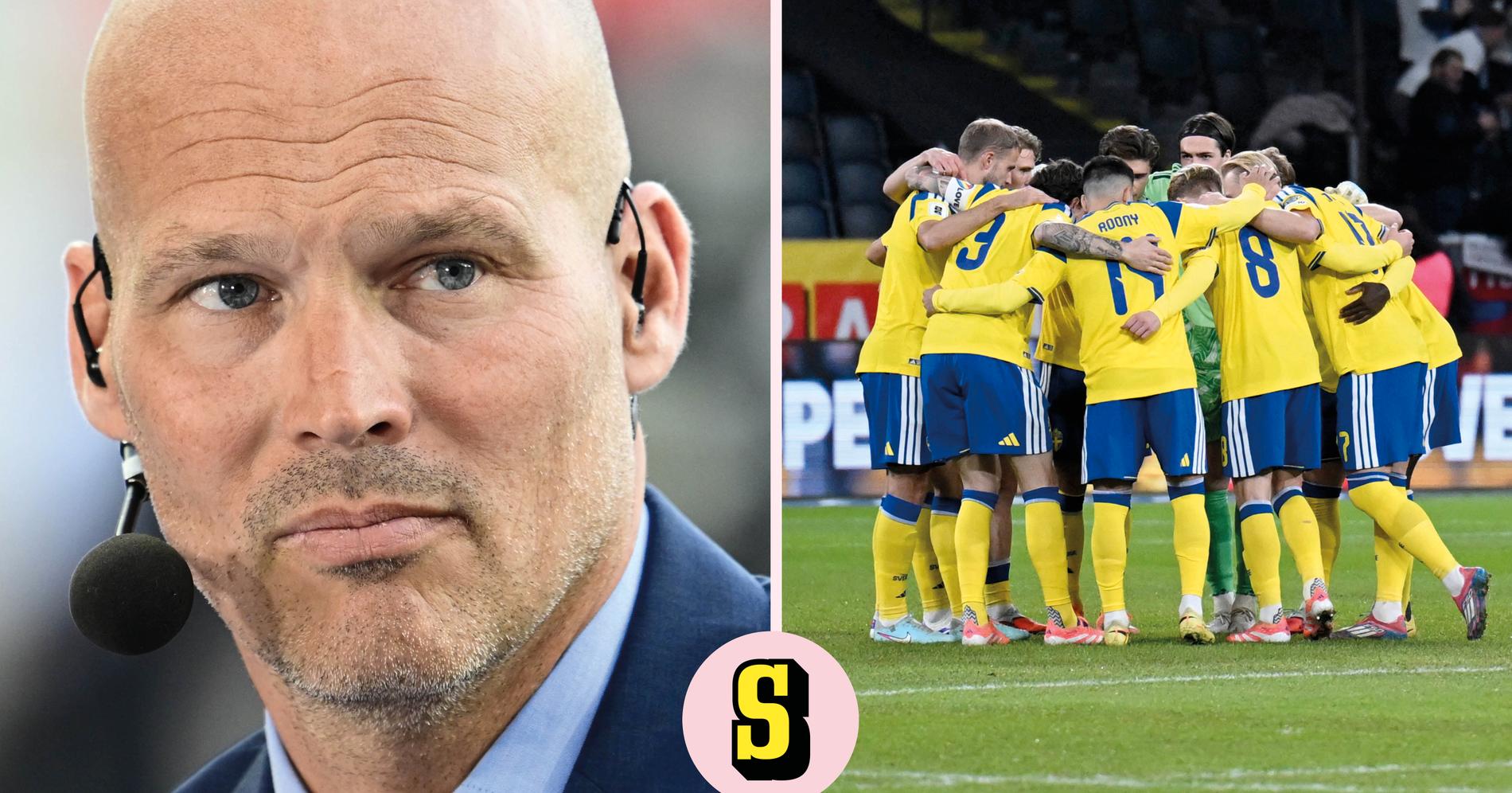 Glest på Strawberry arena under Sverige–Slovenien