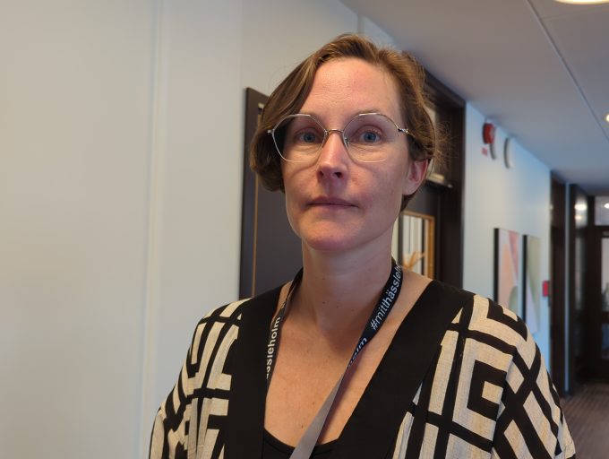 Bilden visar Cecilia Lindgard.