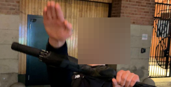 Unga män från medelklassen i nya nazistgrupper