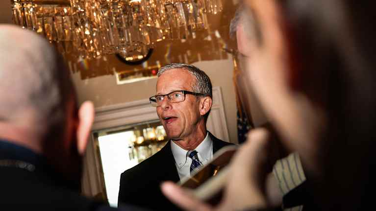 Republikanska senatorn John Thune.