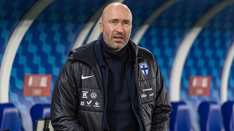 Jacob Friis under VM-kvalet 2025.