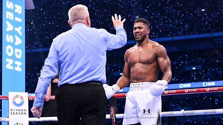 Domare räknar mot Anthony Joshua.