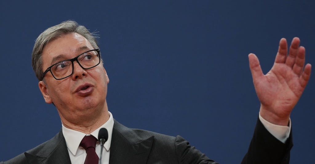 Nya våldsamheter i Serbien – Vucic lovar nyval - Västerbottens-Kuriren