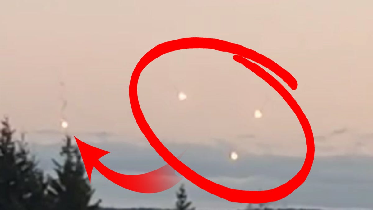 TV: Kolla in filmen – ljusklot dyker upp på himlen - Östersunds-Posten