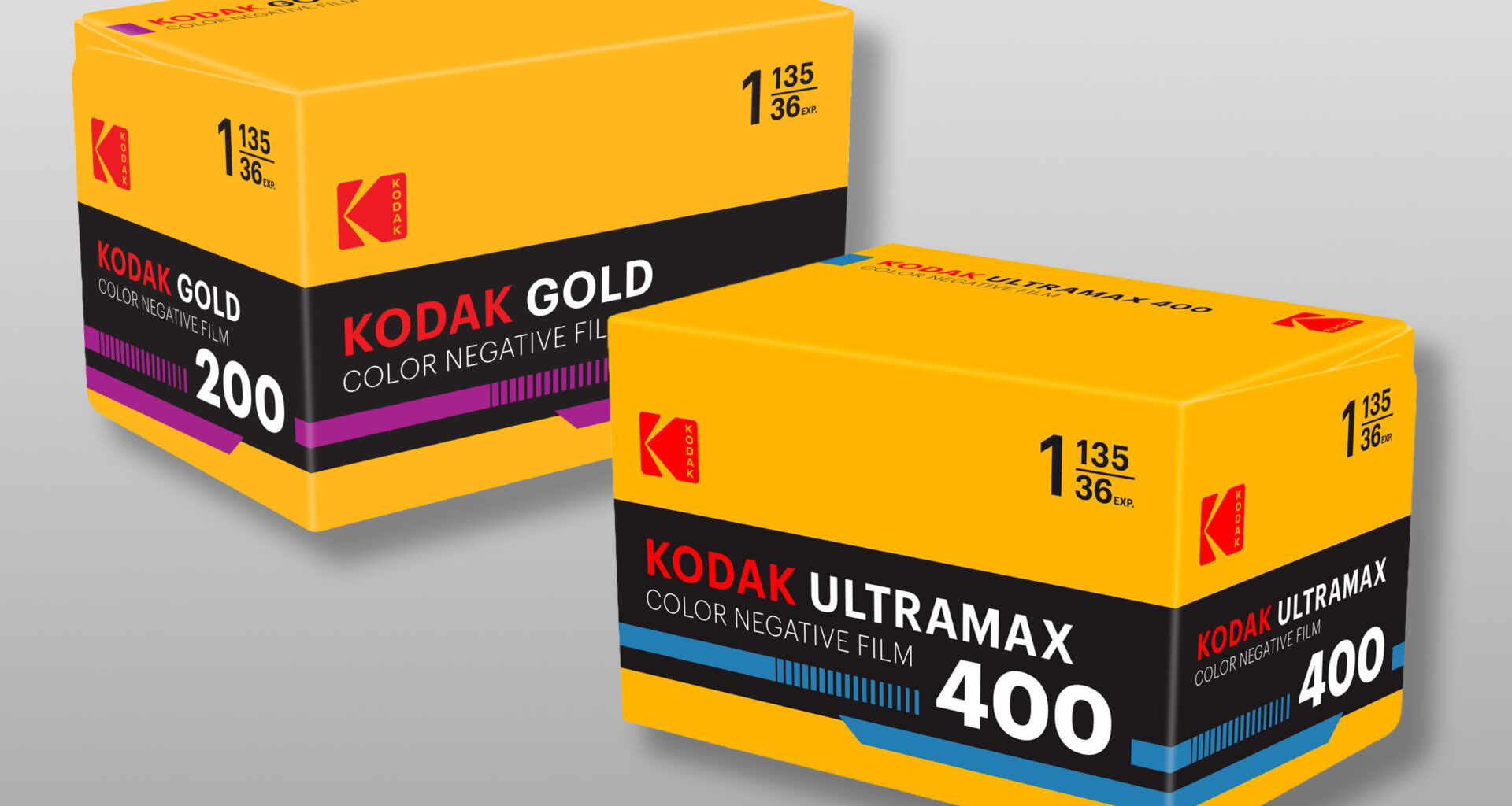 Eastman Kodak lanserar fler negativa färgfilmer