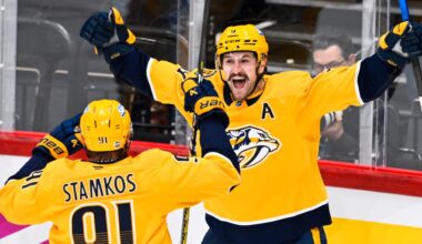 Forsberg med viktigt mål när NHL gästade Stockholm