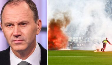 Fotboll: Jonas Eriksson om skandalscenerna: ”Mörk dag för svensk fotboll”