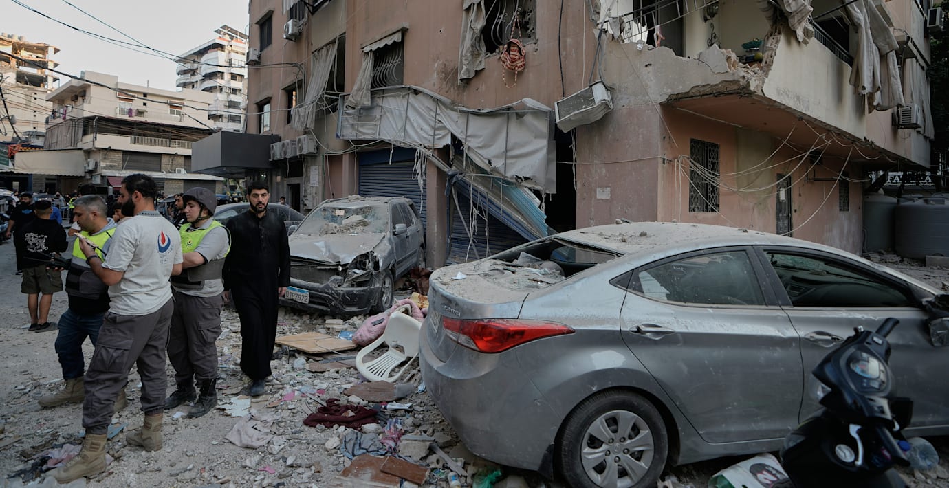 Libanons president kräver att världen reagerar