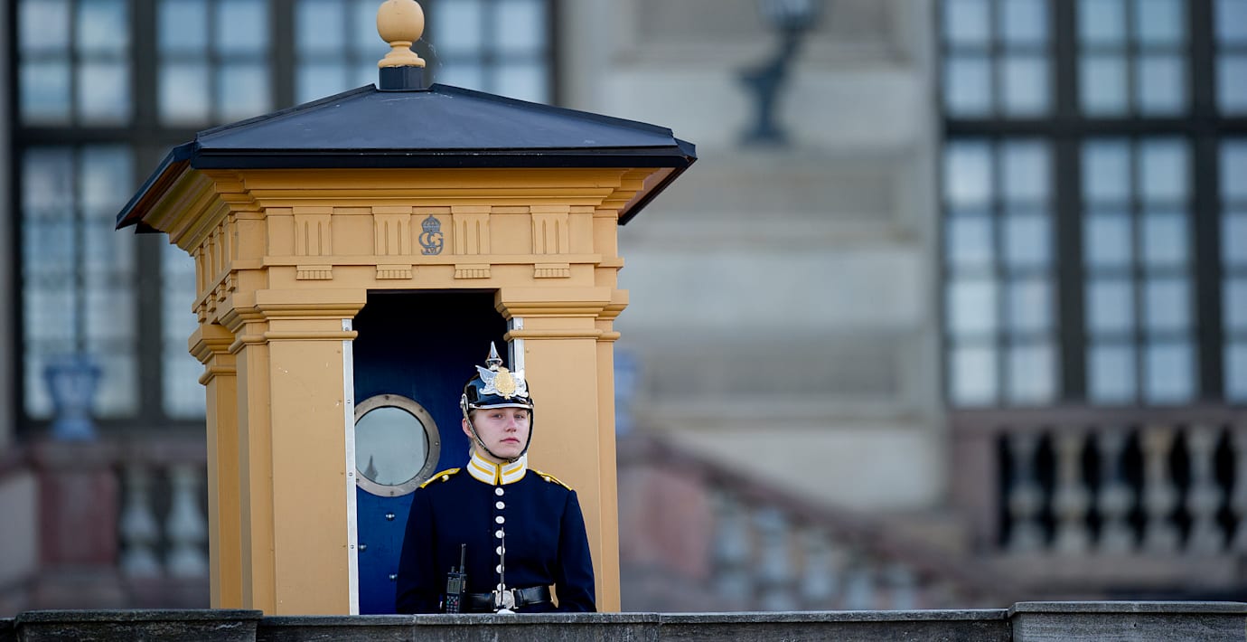 Soldat räddade kvinna ur vattnet vid Kungliga slottet
