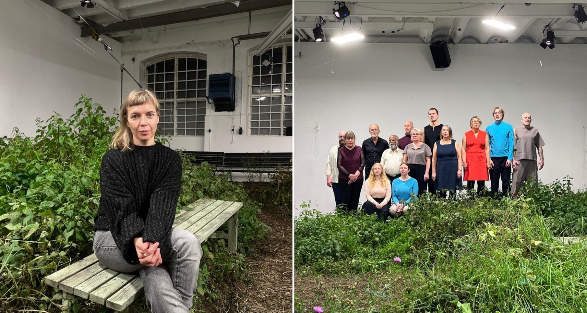 Möt en tondöv kör i ett hav av nässlor 18 november 2025 - P1 Kultur Reportage