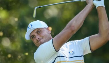 Ludvig Åberg gjorde en hole-in-one på 167 meter