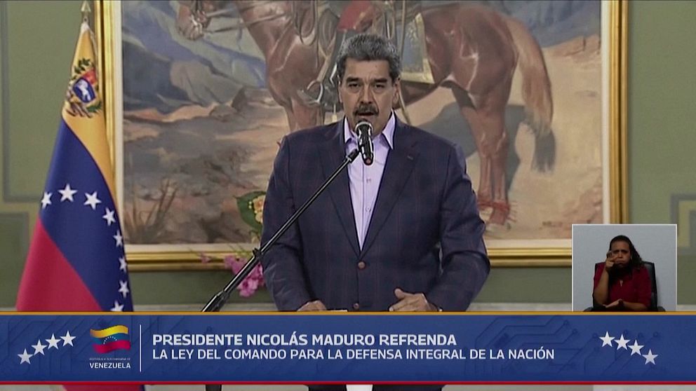 Nicolas Maduro talar