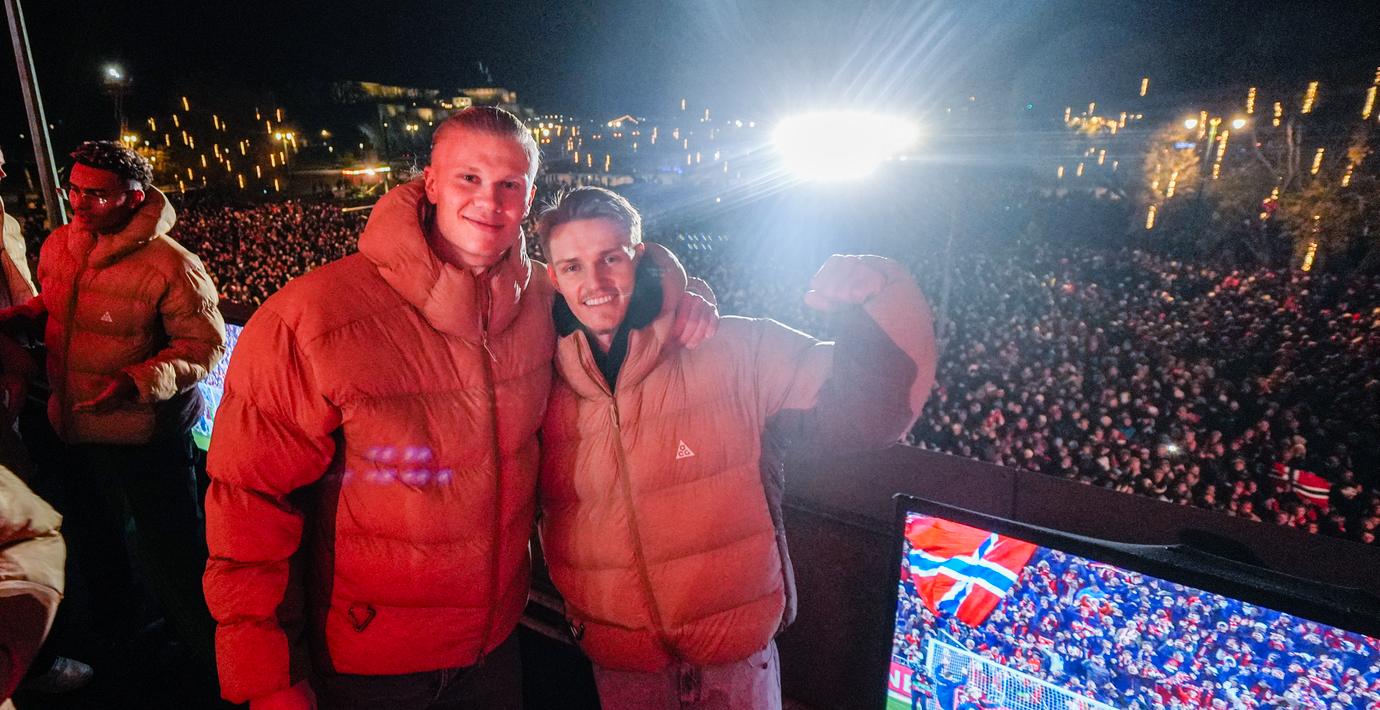 Firandet är snudd på patetiskt, Norge