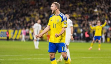 Fotboll: Gustav Lundgren målskytt i debuten för Sverige