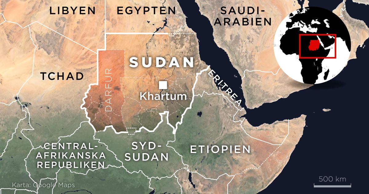 Larm om explosioner kring Sudans huvudstad