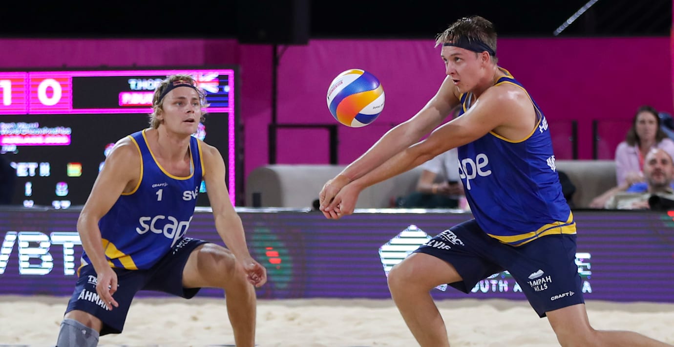 Svenskt guld i beachvolley-VM – finalen i morgon