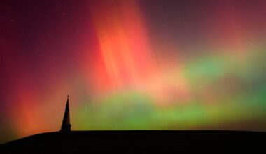 Kraftig solstorm träffar jorden – chans till norrsken