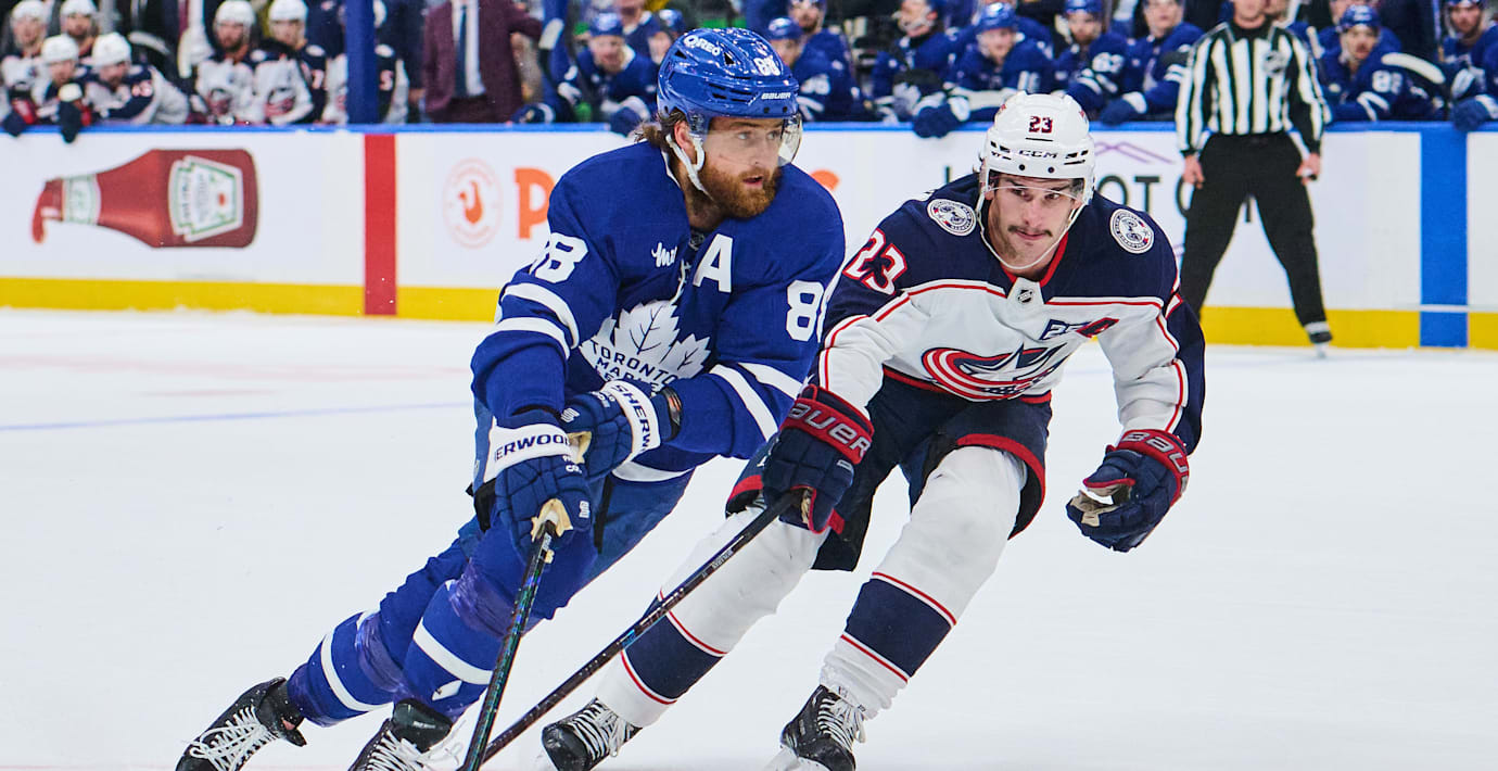 William Nylander övertidshjälte mot Columbus