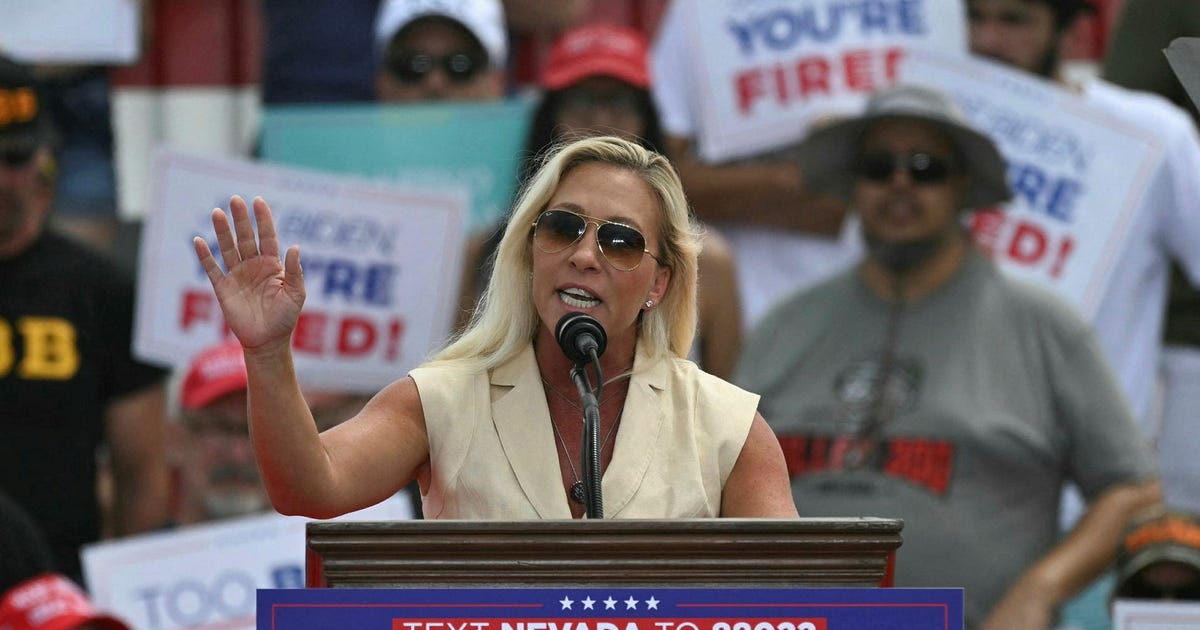 Taylor Greene lämnar kongressen efter Trumpbråk