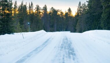 SMHI varnar för plötslig ishalka i norra Sverige