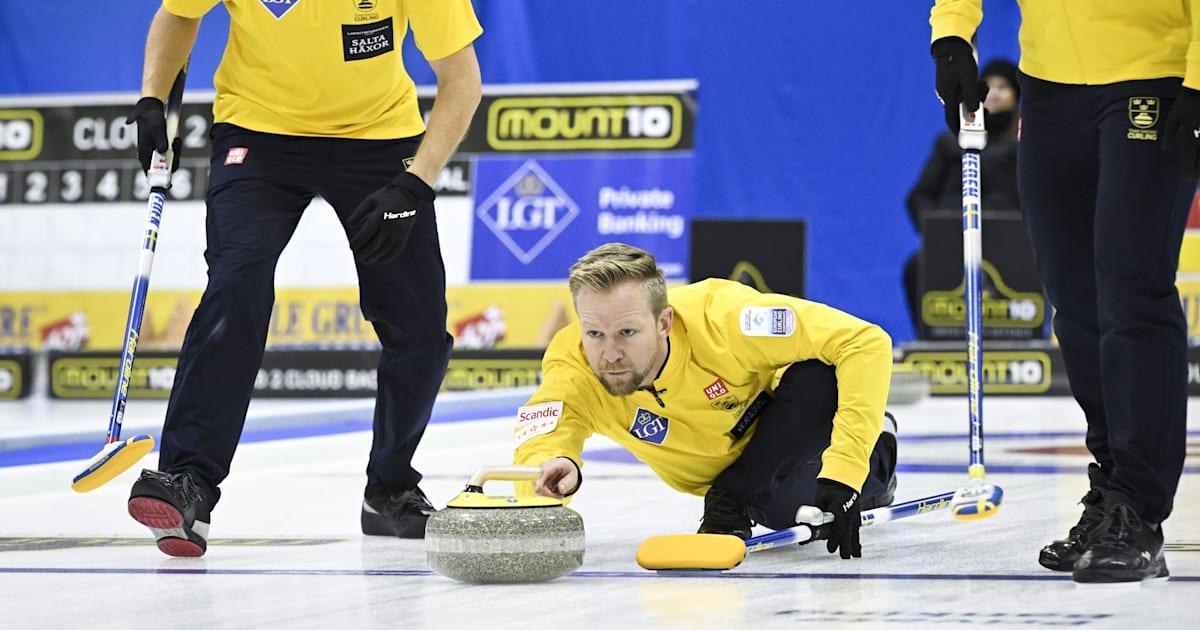 Nytt svenskt EM-guld – lag Edin slog Schweiz