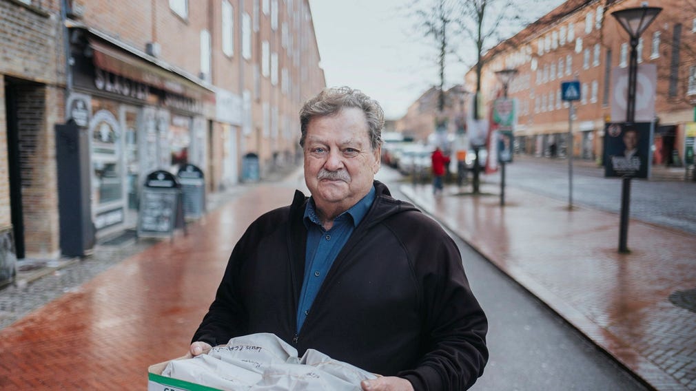 Dirch Thornberg har tidigare alltid röstat på Socialdemokraterna. Men den här gången bytte han till ett parti längre vänsterut – Socialistisk Folkeparti.