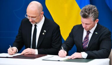Sverige och Ukraina ska utveckla vapen tillsammans