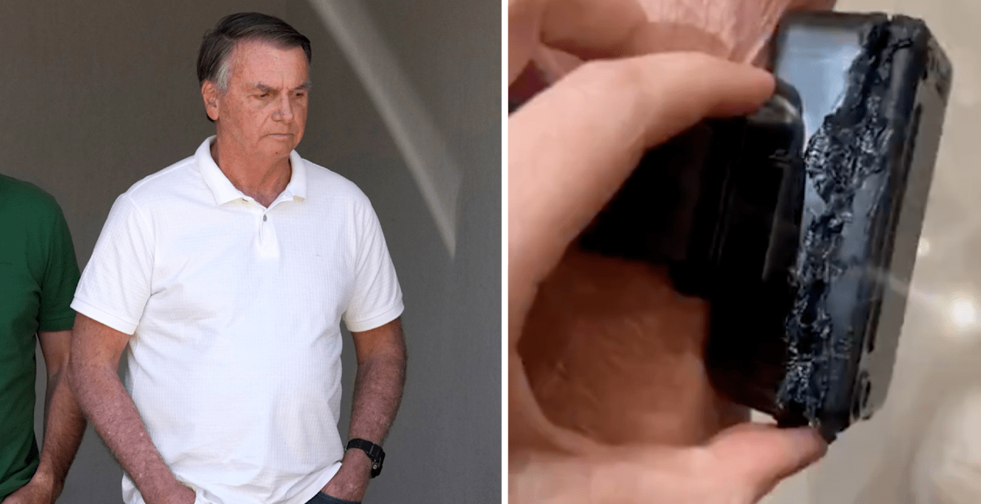 Bolsonaro försökte kapa fotboja och fly husarrest