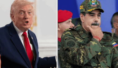 Trump hotade med våld om Maduro inte avgår