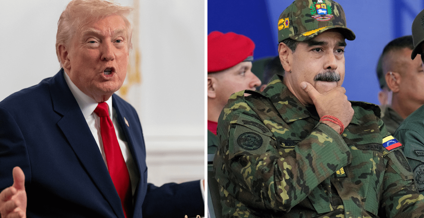Trump hotade med våld om Maduro inte avgår