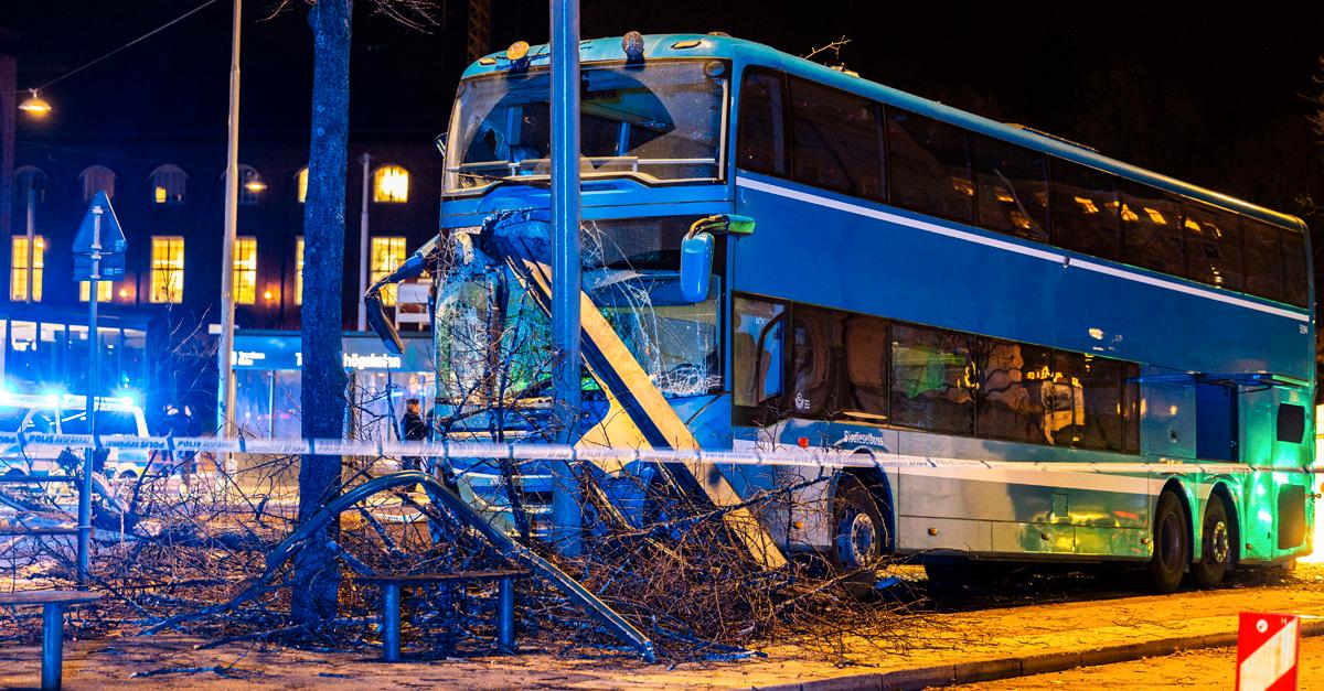 5 punkter om bussolyckan på Östermalm