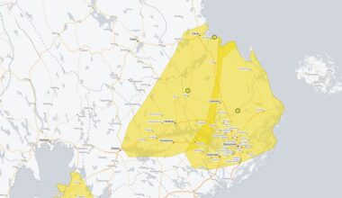I dag kommer snön: "Som ett skyfall"