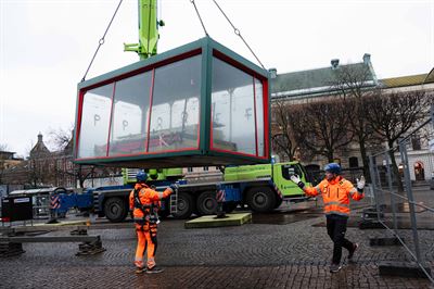 Peab bygger pepparkakshus till förmån för Musikhjälpen