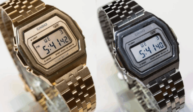 Nya Casio A1000-klockor i rostfritt stål upptäckta i nya hands-on-bilder