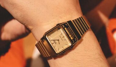 Casio-klocka med tunn digital display nu tillgänglig i USA