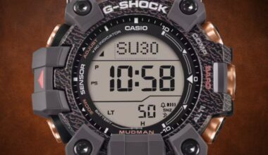 Ny Casio G-Shock Mudman-klocka med kompass visas i hands-on-bilder