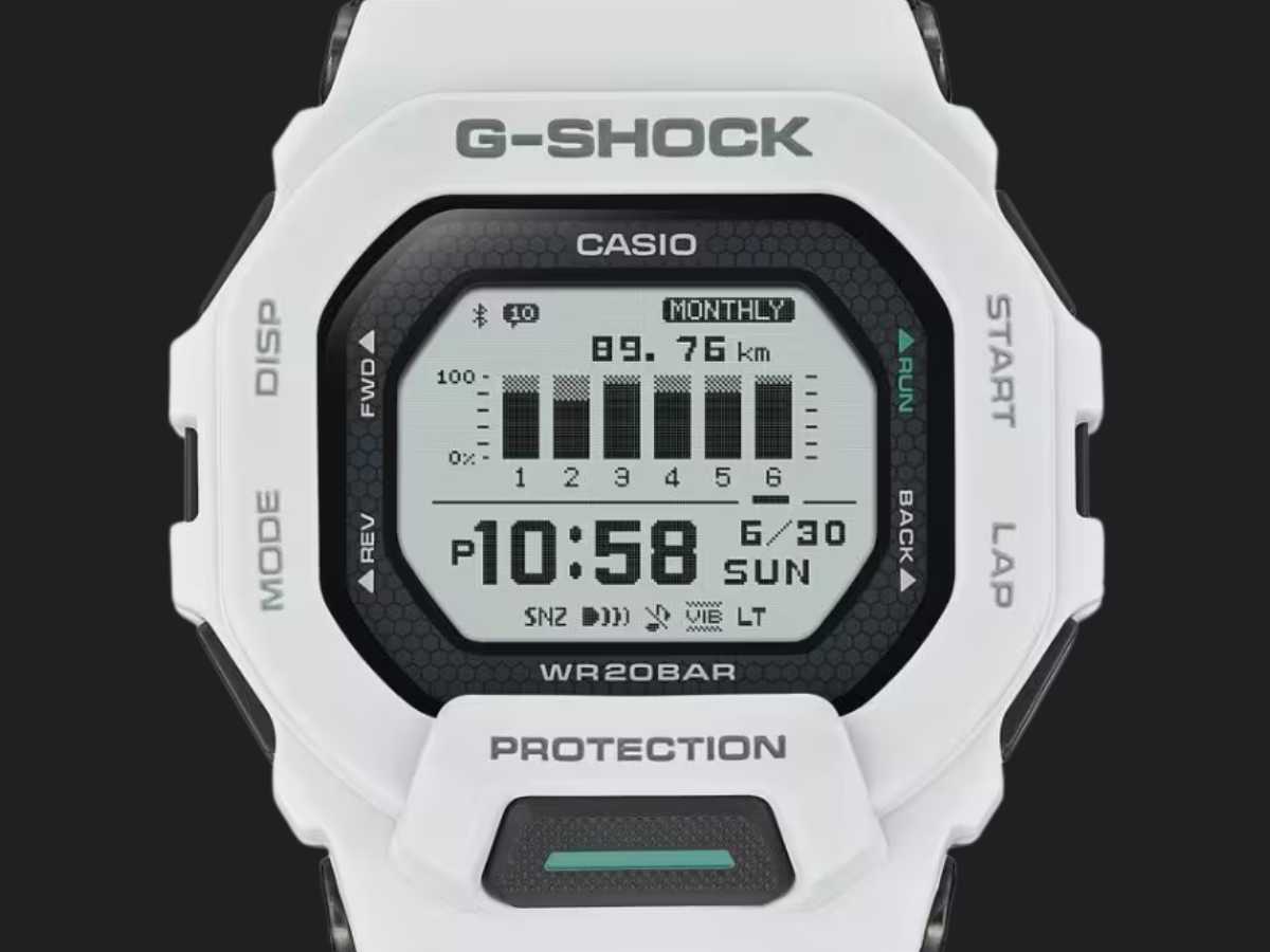 Nya Casio GBD-200-klockor med positiv display nu tillgängliga i USA