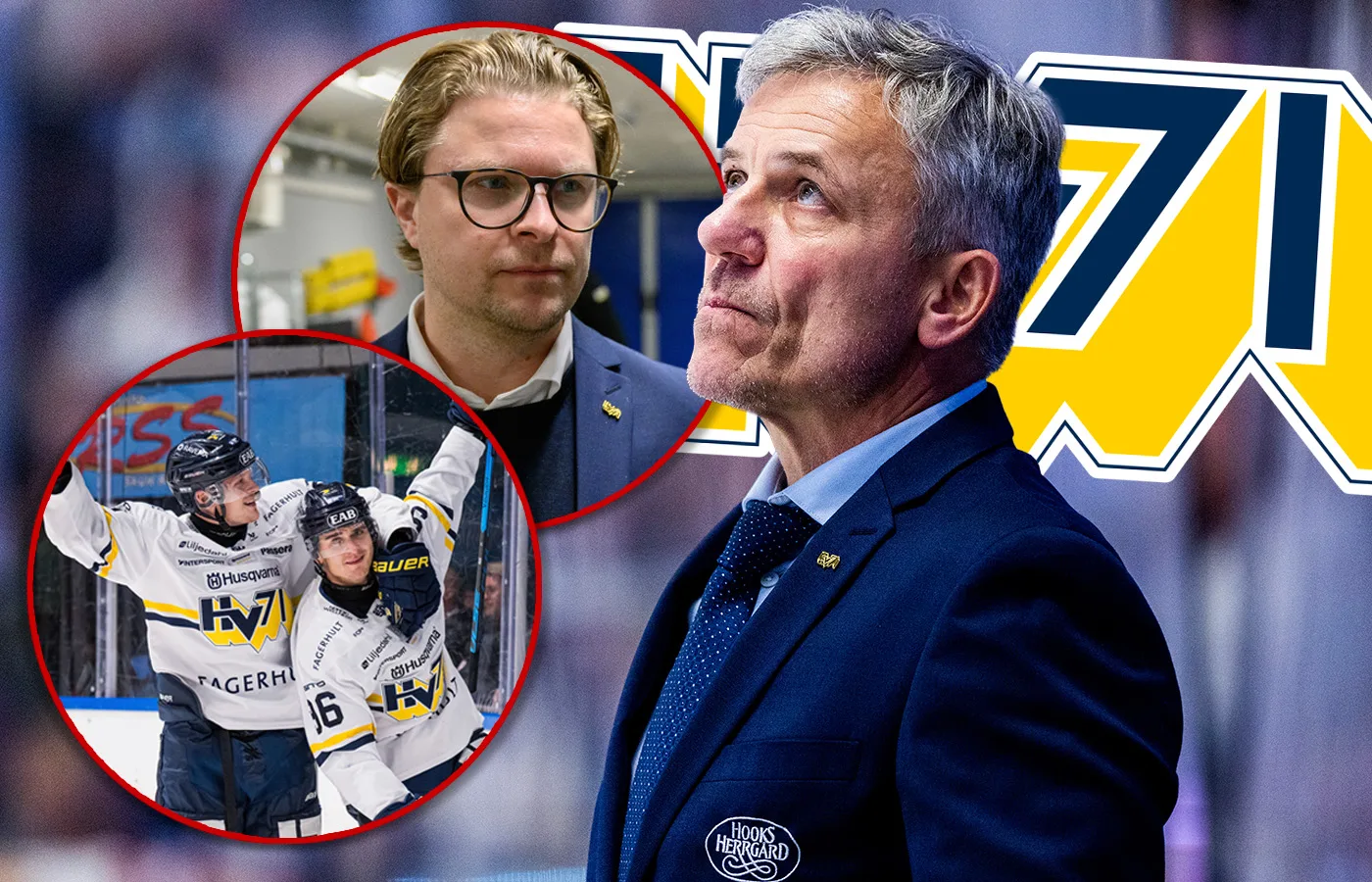 Fredrik Stillman. Bj&ouml;rn Liljander. HV71.