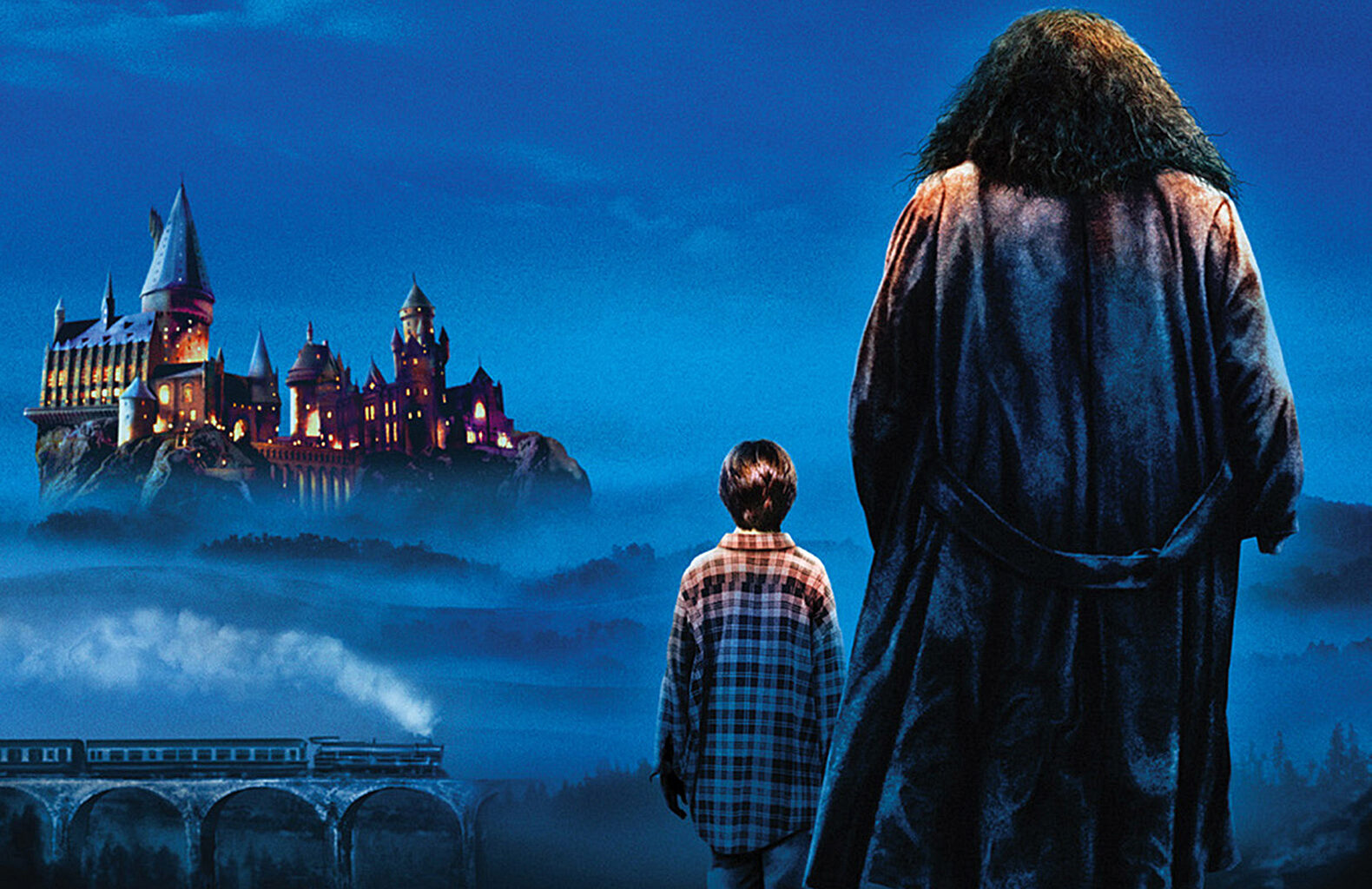 Teaser-poster för "Harry Potter och de vises sten".