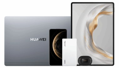 Ny slimmad Huawei All-in-One Power Bank med kabel lanseras