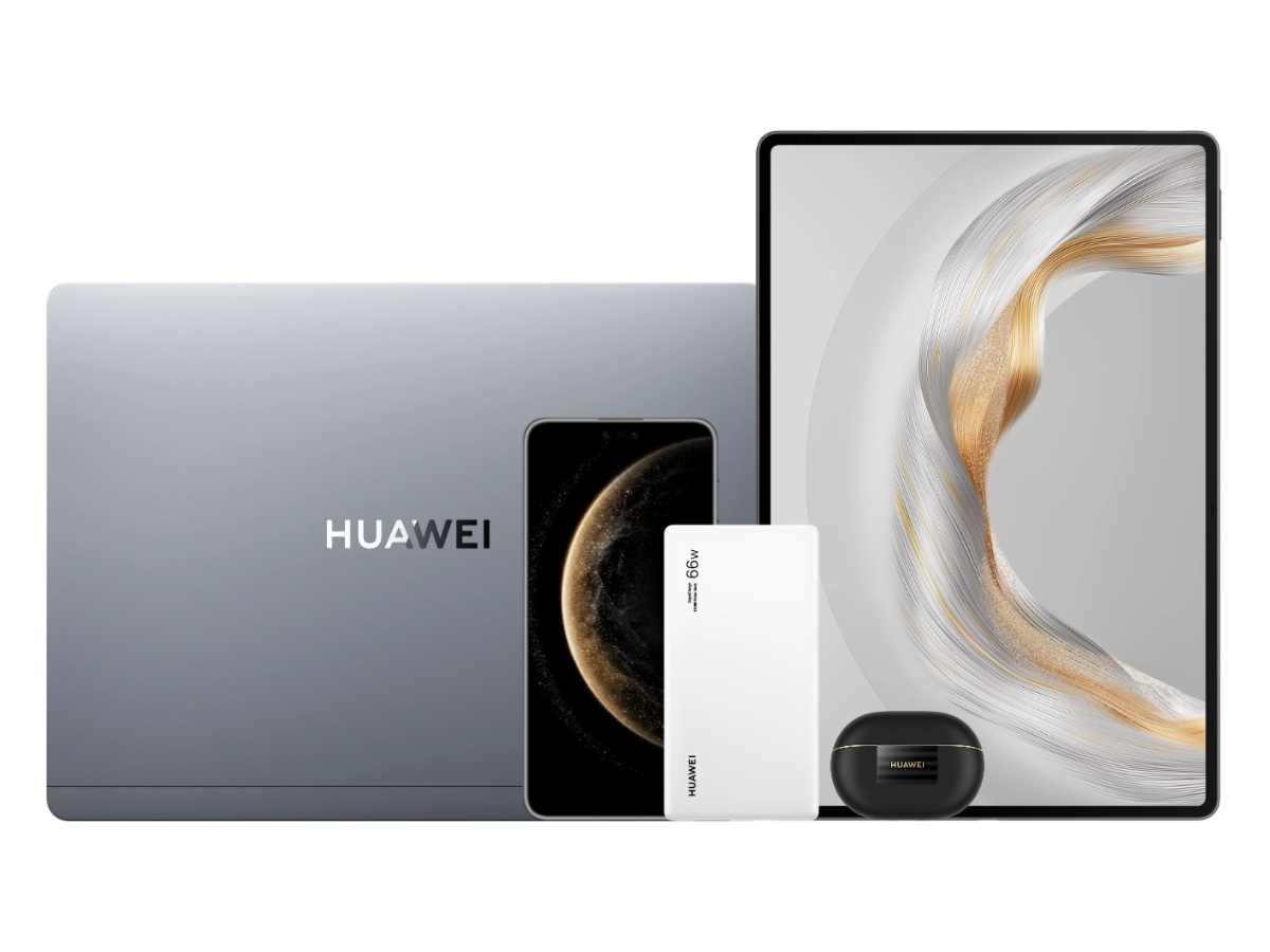 Ny slimmad Huawei All-in-One Power Bank med kabel lanseras
